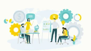 A global economy concept with interconnected markets, industries, and financial growth. the Role of Economics in Society
